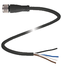 Pack of 1 1300060751 Sensor Cables/Actuator Cables MC 4P FP 30' 16/4 PVC