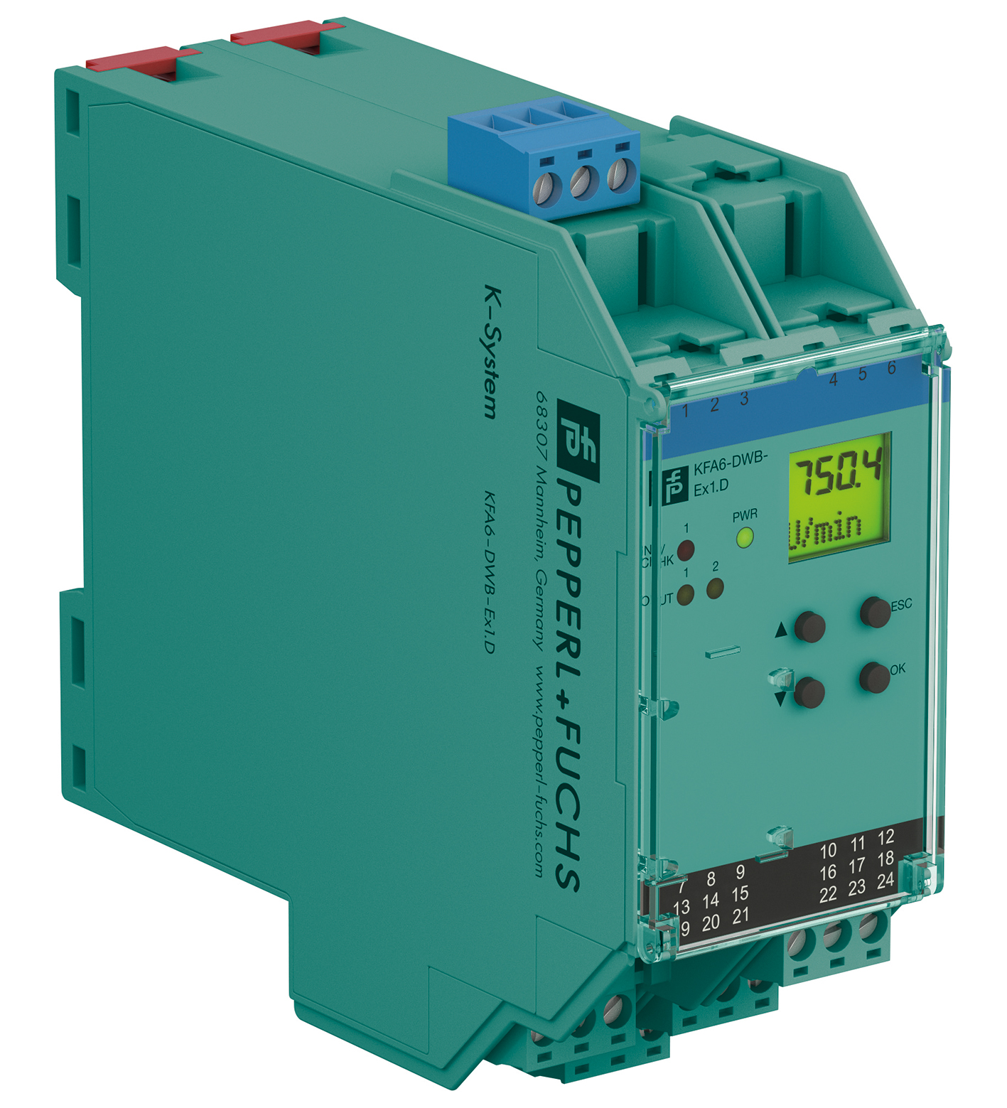 Rotation Speed Monitor KFA6-DWB-Ex1.D