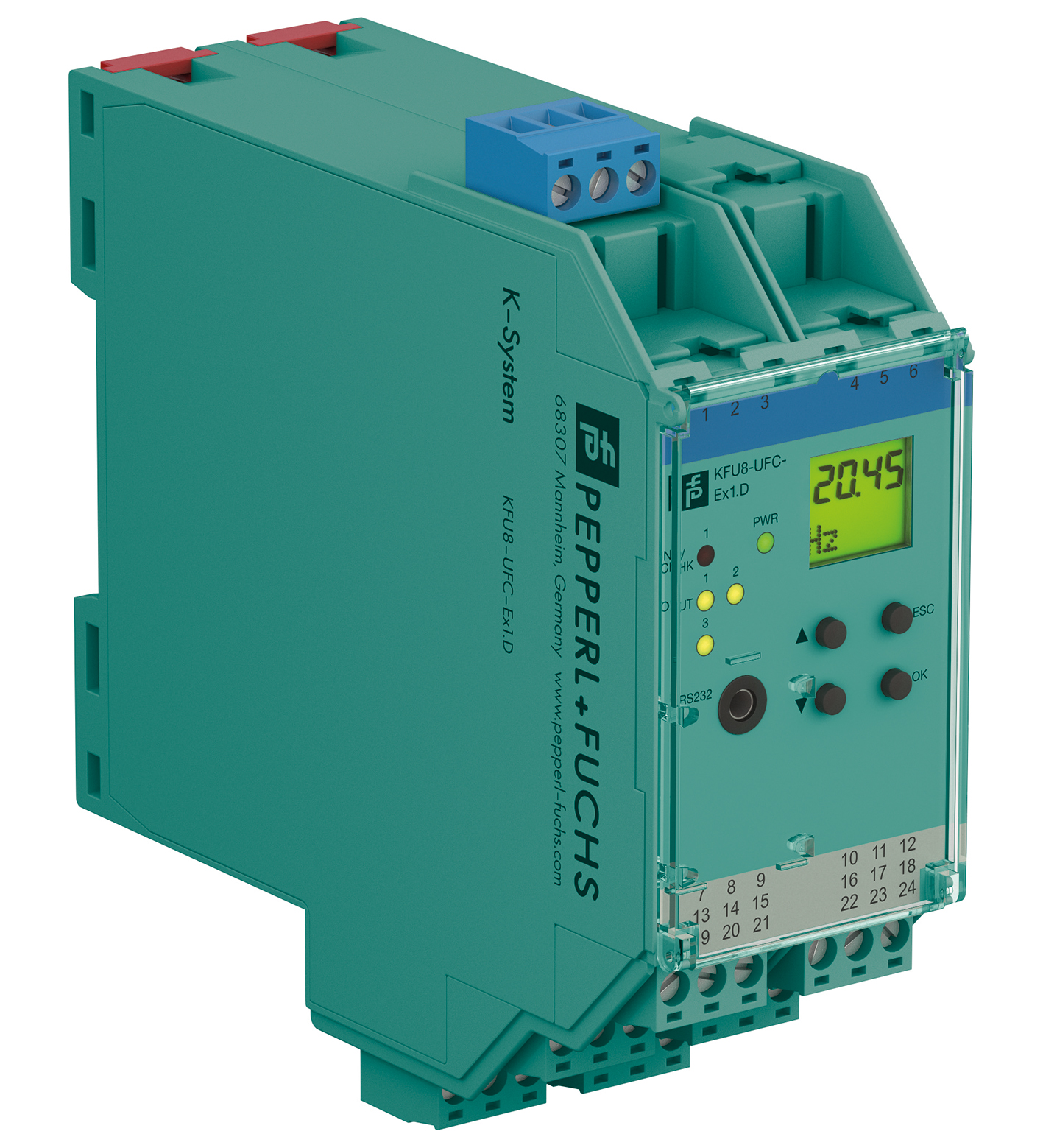 Frequency Converter with Trip Values KFU8-UFC-Ex1.D