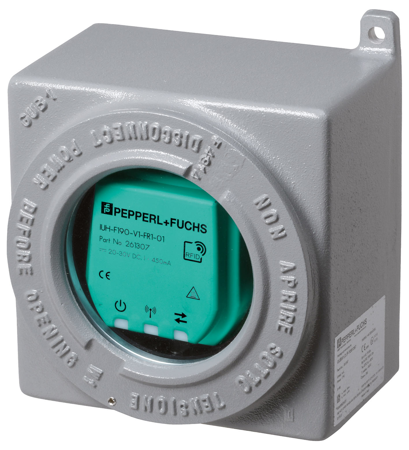 RFID read/write device hazardous area IUH-F190-V1-FR1-01-Ex GUBW1