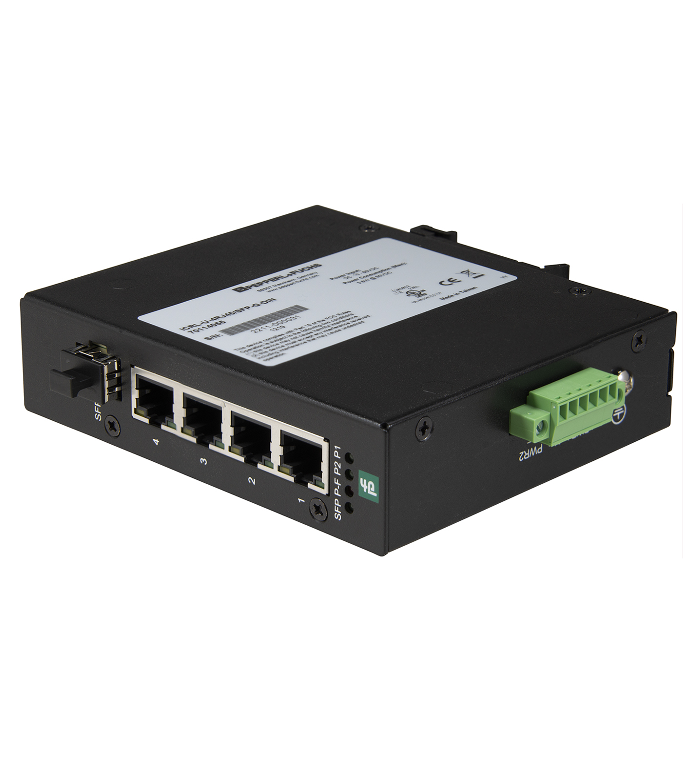 ICRL-U-4RJ45/SFP-G-DIN