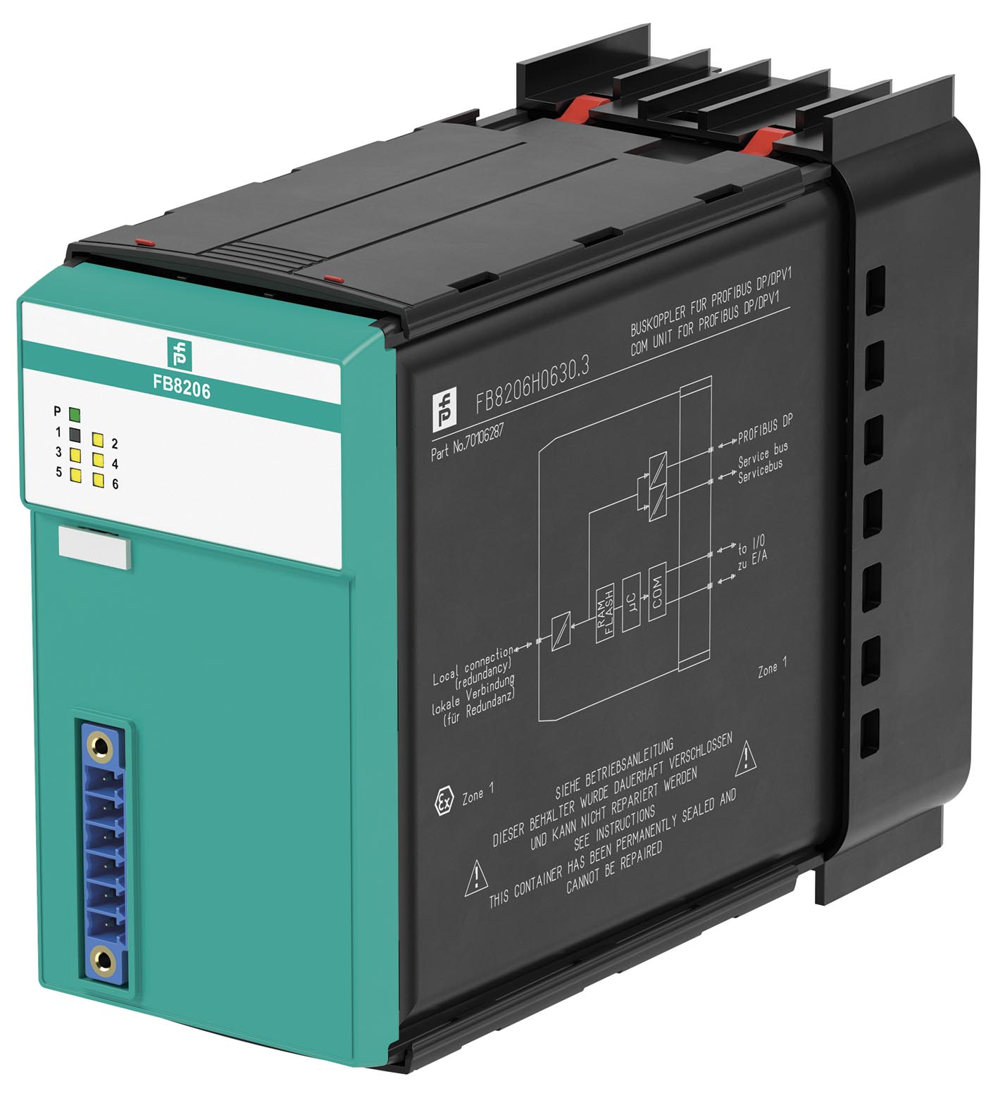 【pepoページ】 EasyCom Com Unit for PROFIBUS DP/DP-V1 FB8206H0630.3