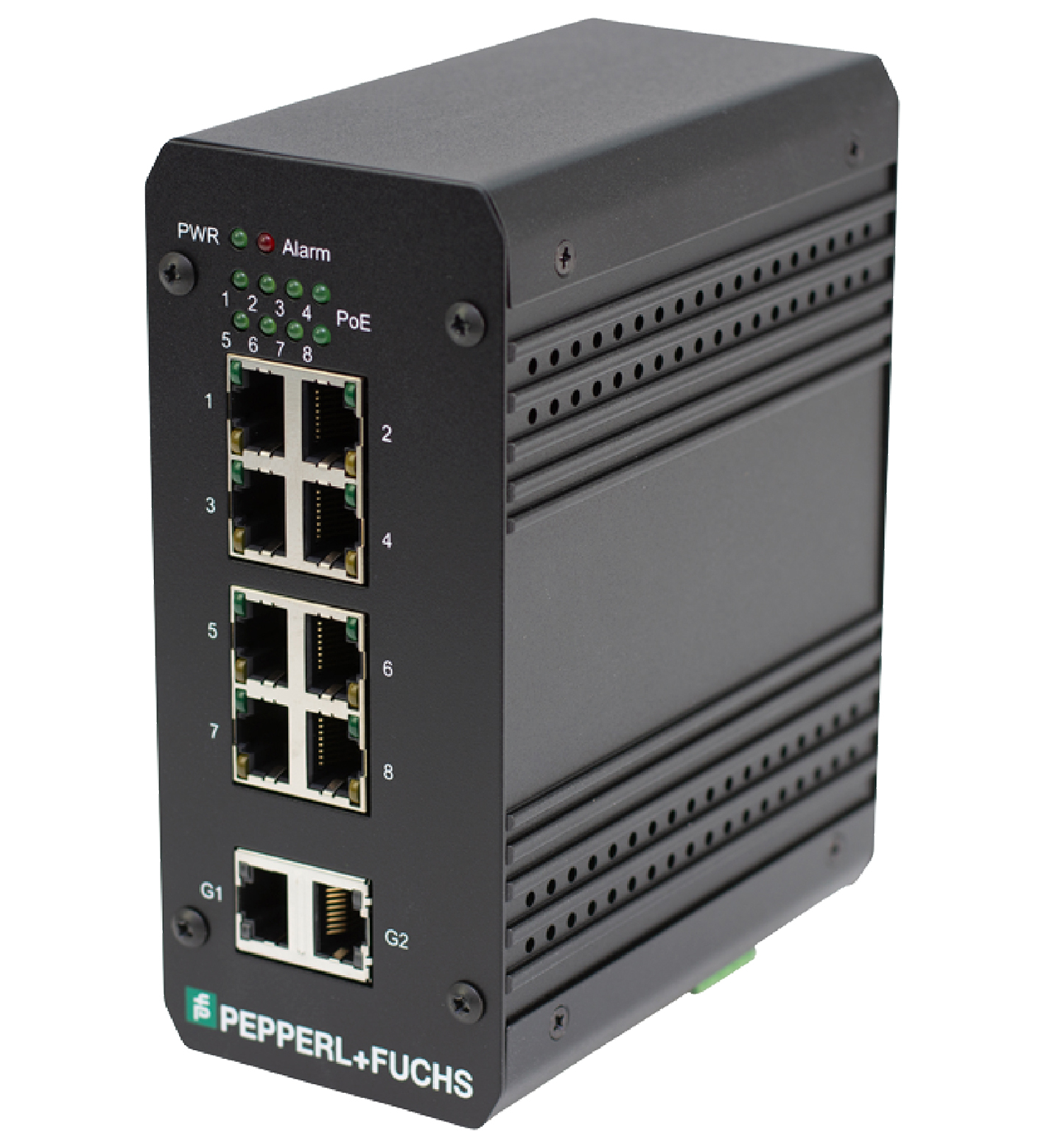 ICRL-U-10RJ45-PoE-B-DIN