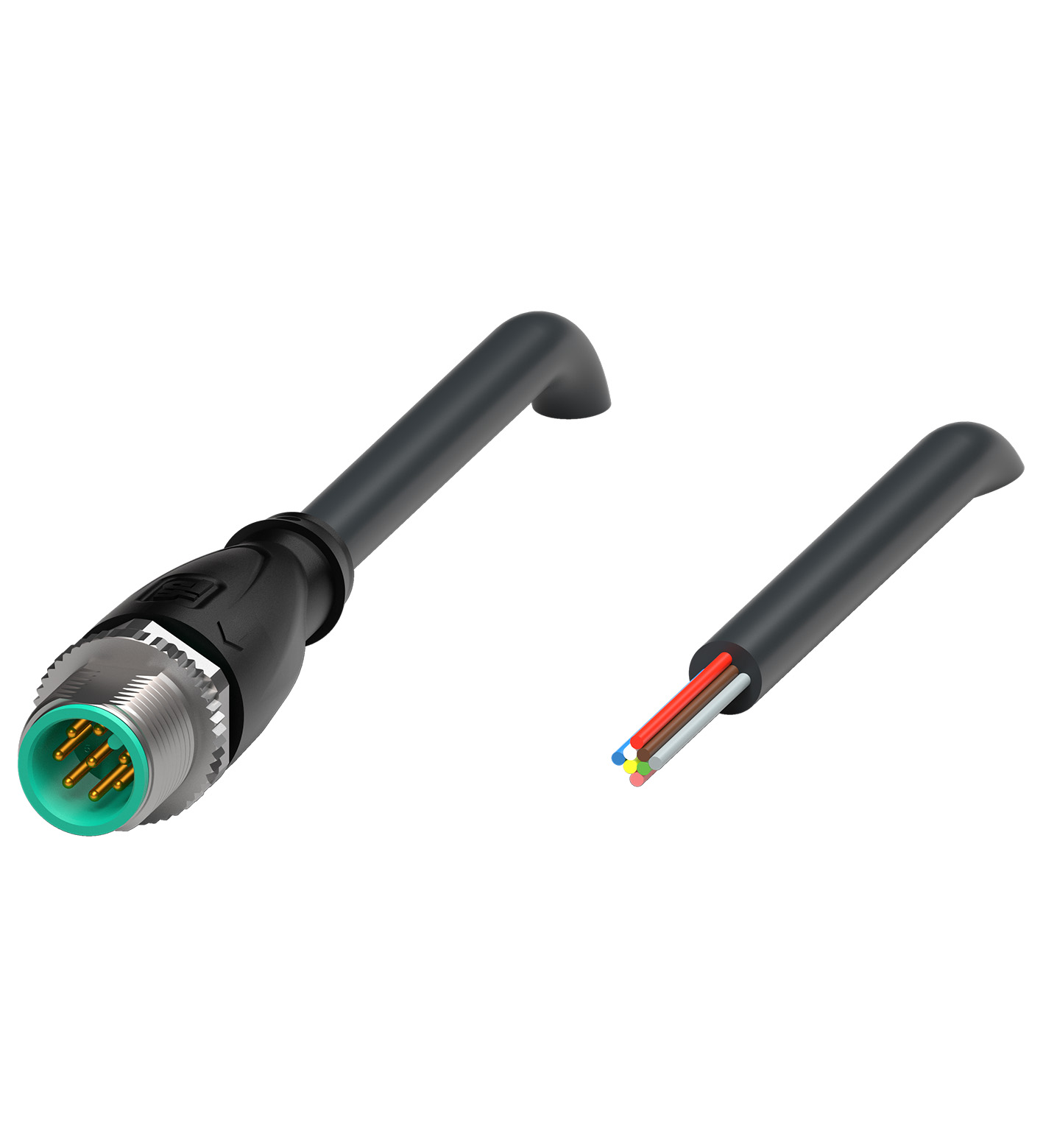 V19S-G-BK0,5M-PUR-U