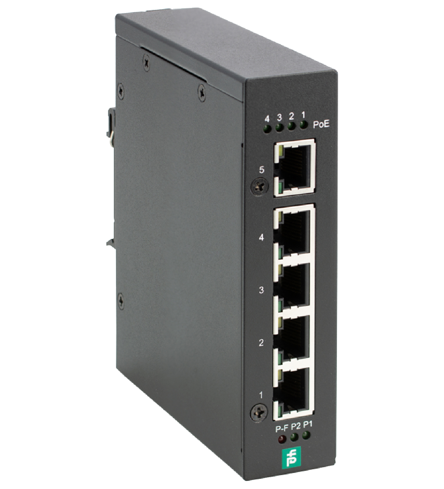 ICRL-U-5RJ45-PoE-G-DIN