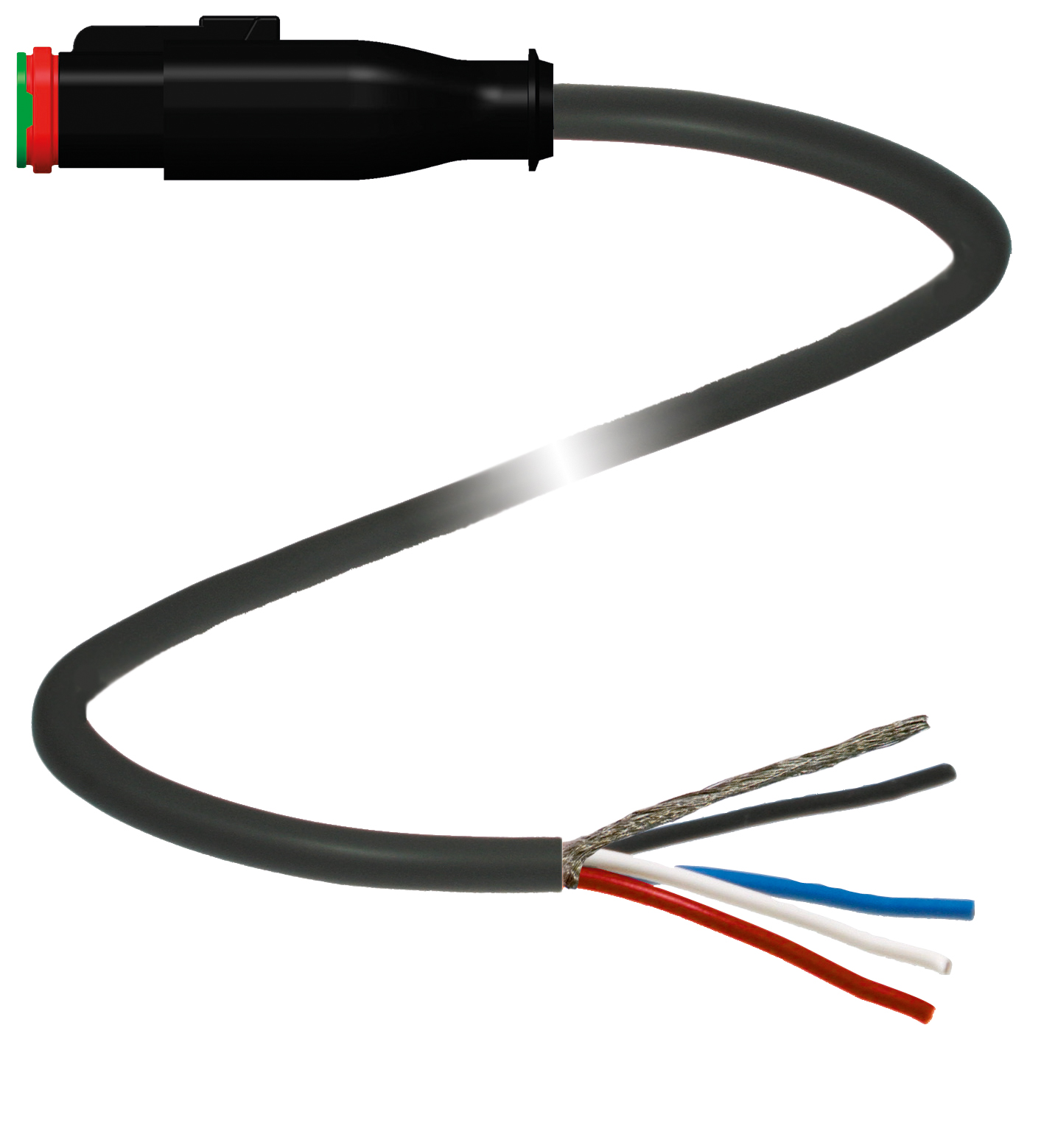 DT4S-G-BK10,5M-PUR-O2/CAN