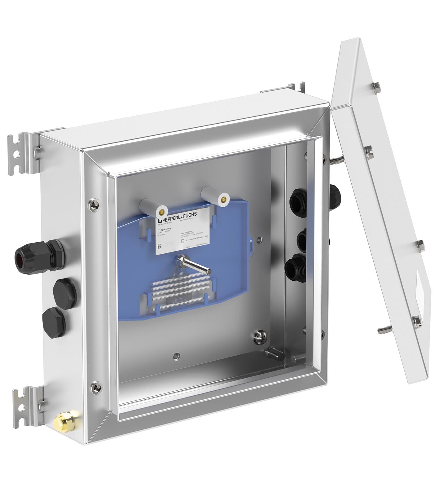 FO Splice Boxes in Stainless Steel with Return Flange SR.TFO.*