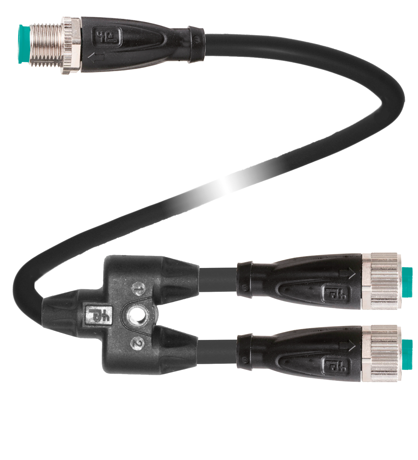 V1-G-1,5/0,5-PUR-U-TEE-1M-V1-G