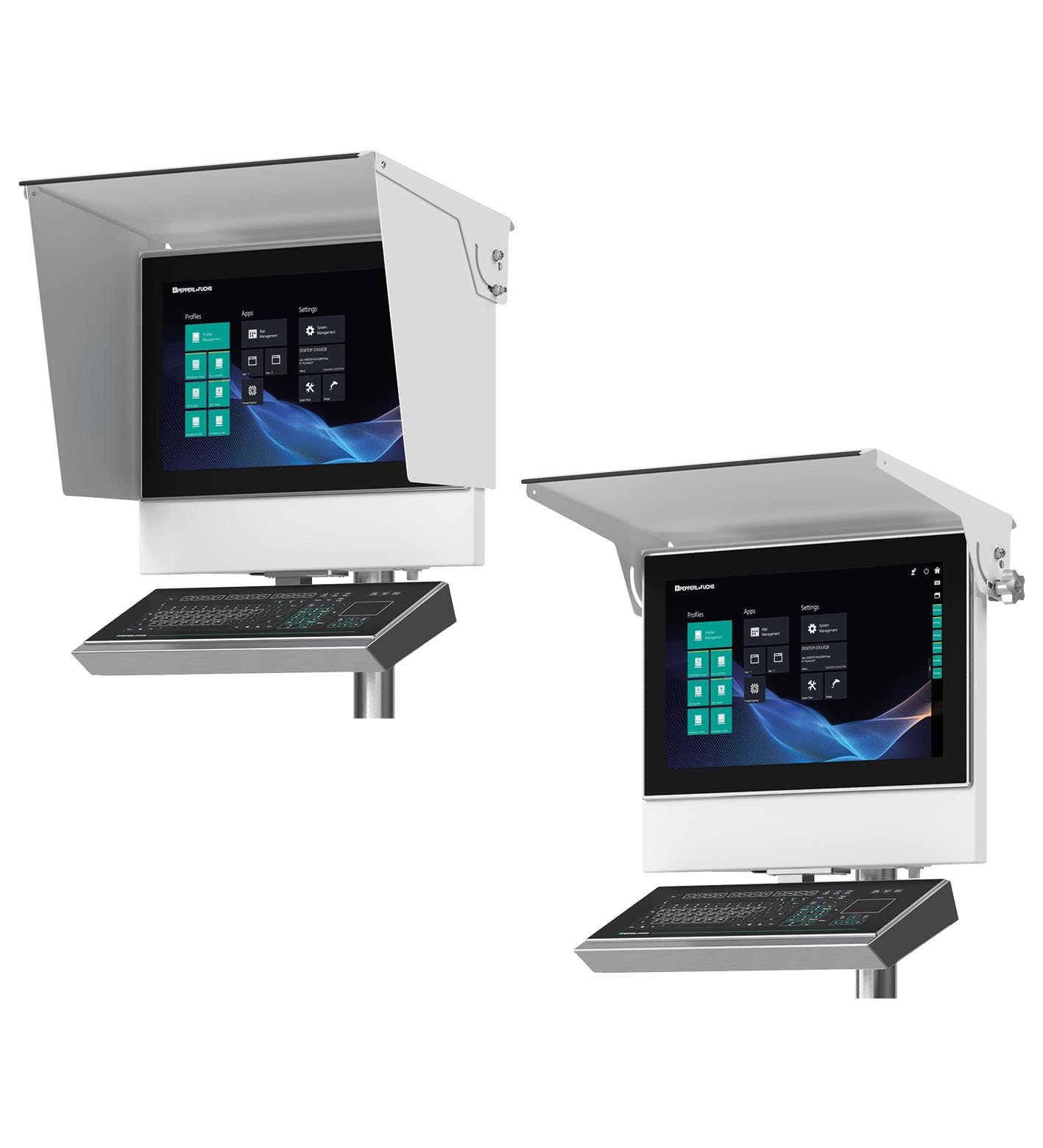 Sun Shields for VisuNet FLX for Extended Temperature Range