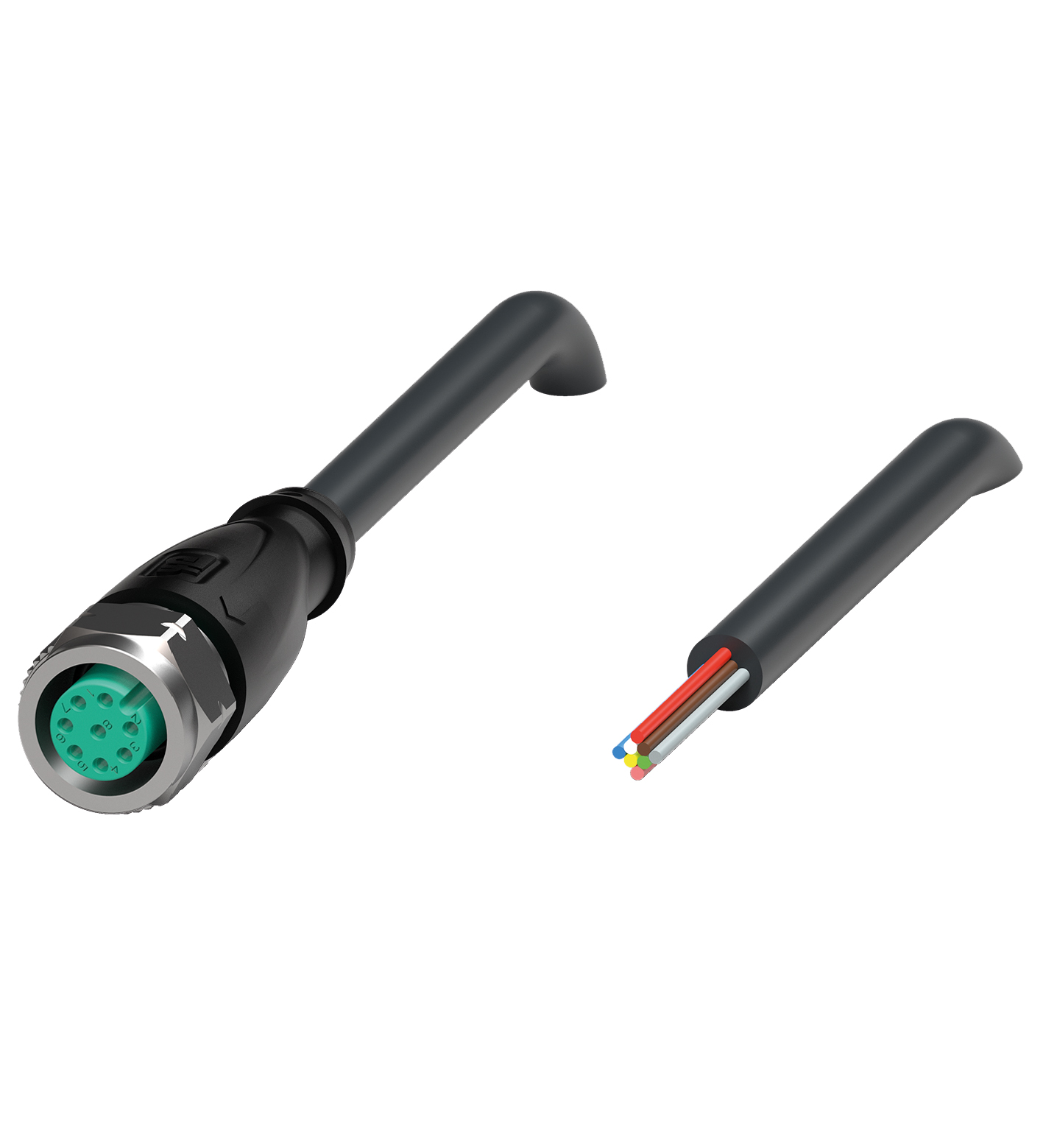 V19-GV4A-BK50M-PVC-U